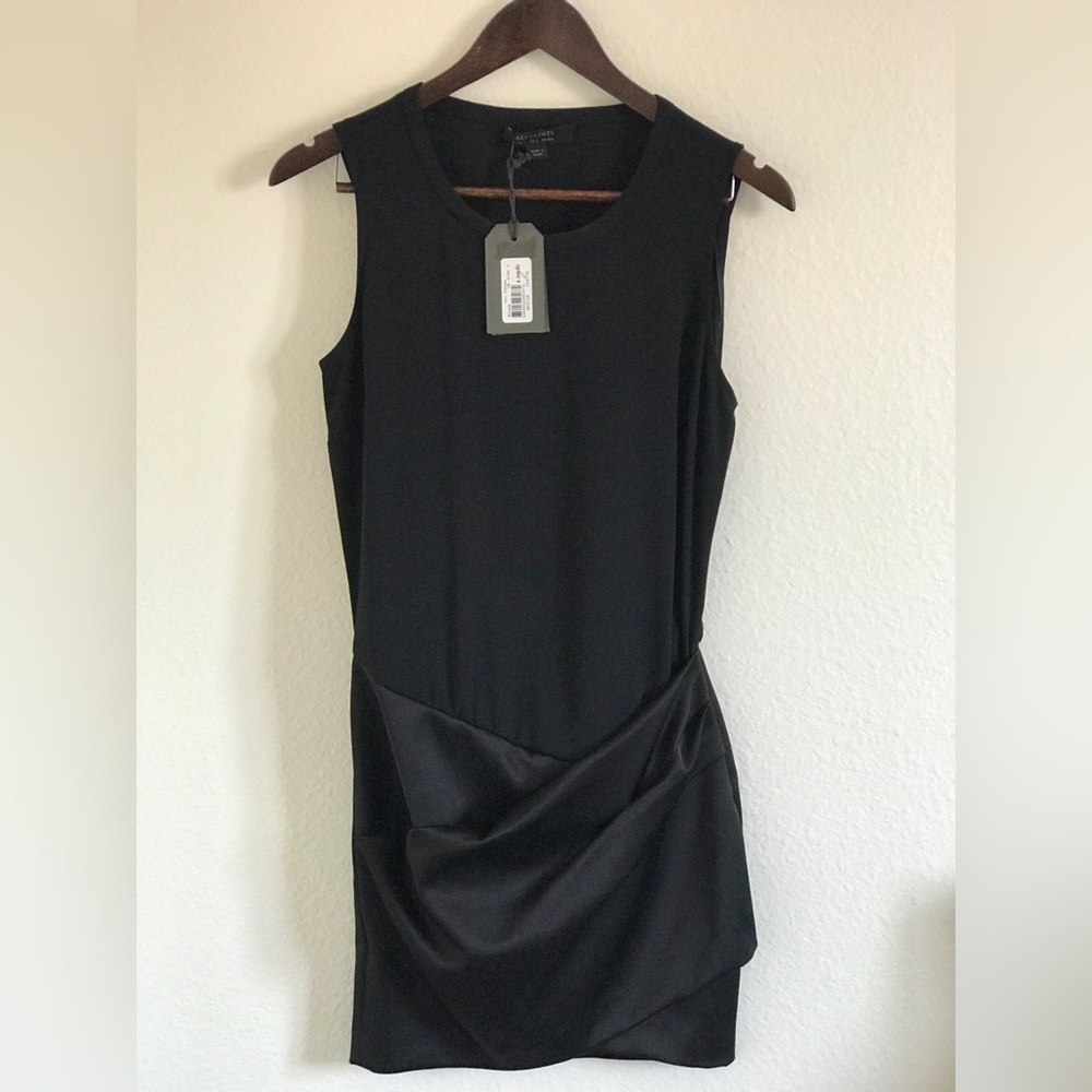 All Saints Black Mini Dress